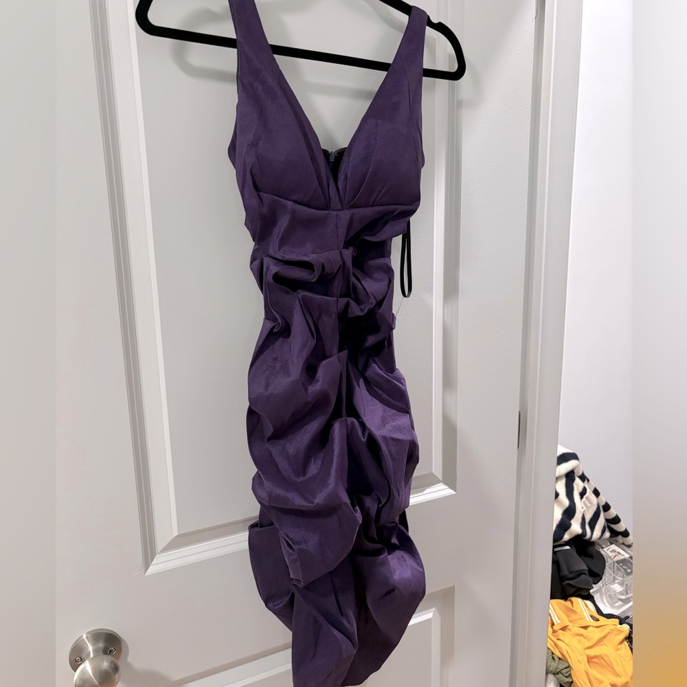SOLD - Purple prom or cocktail dress